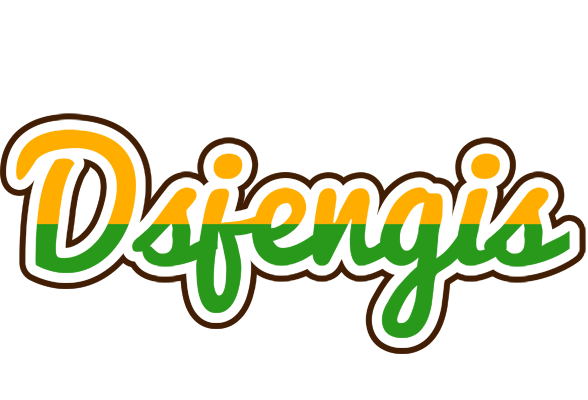 Dsjengis banana logo