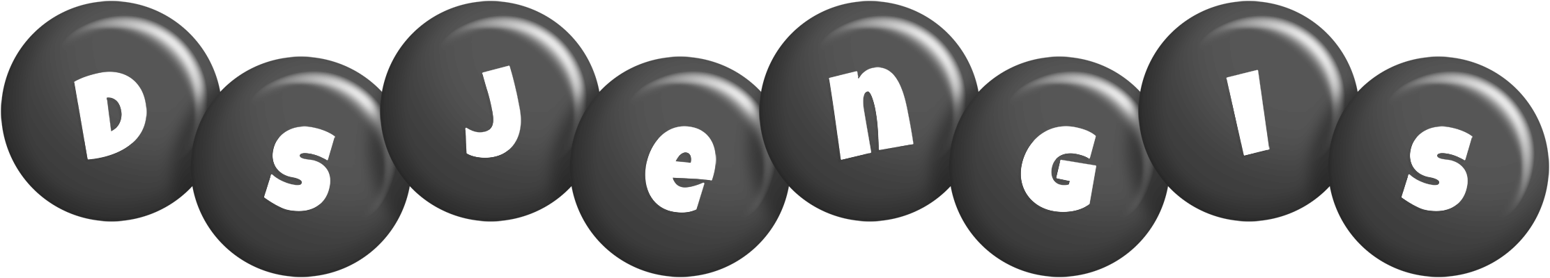 Dsjengis candy-black logo
