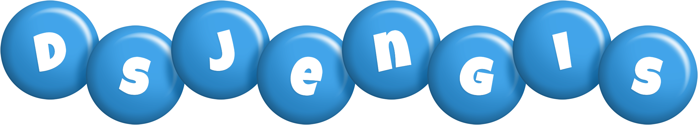 Dsjengis candy-blue logo