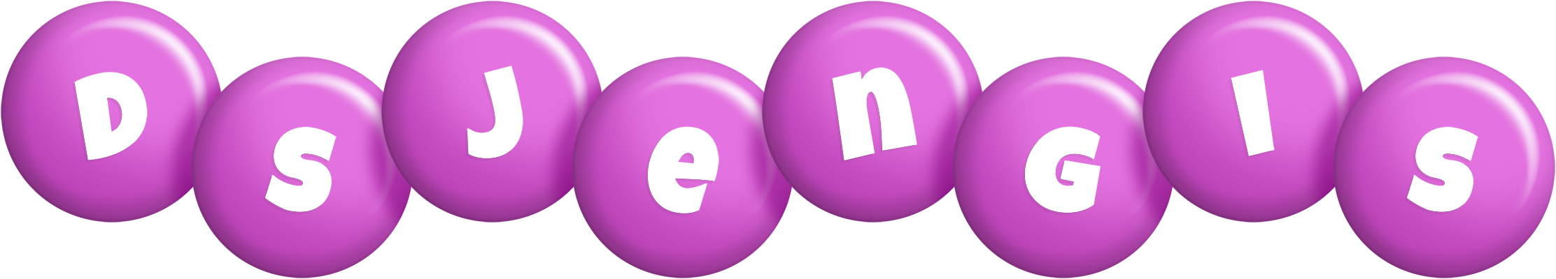 Dsjengis candy-purple logo