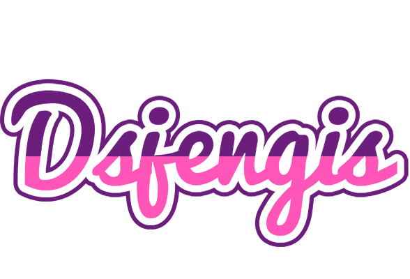 Dsjengis cheerful logo