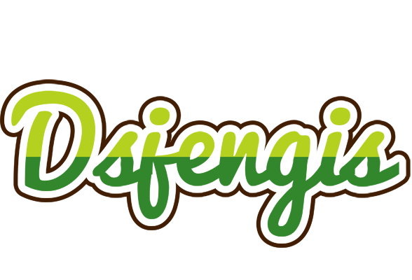Dsjengis golfing logo