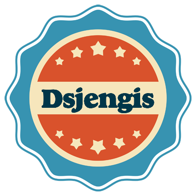 Dsjengis labels logo