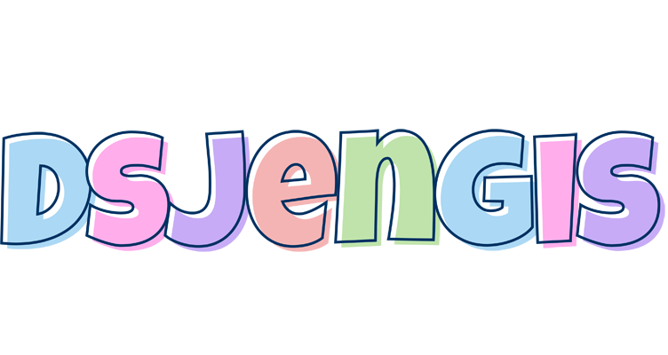 Dsjengis pastel logo