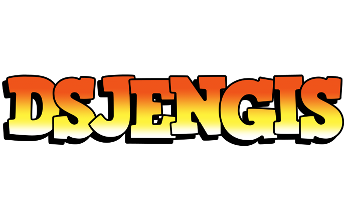 Dsjengis sunset logo