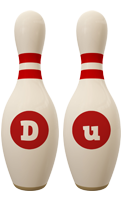 Du bowling-pin logo