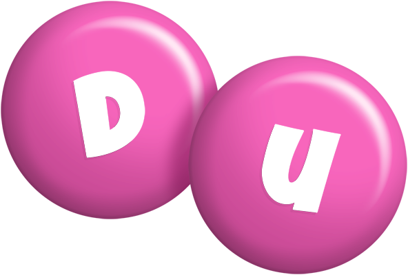 Du candy-pink logo