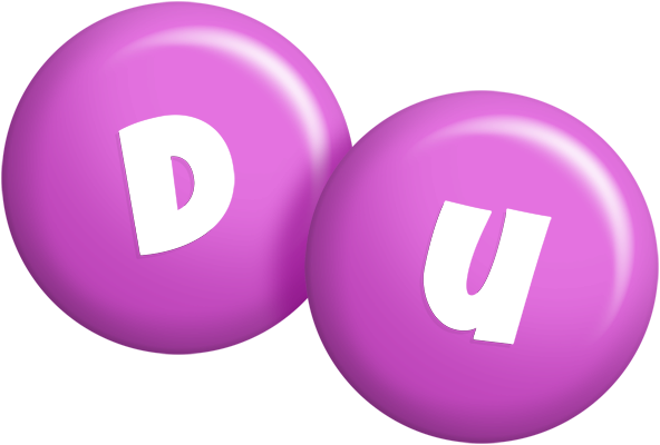 Du candy-purple logo
