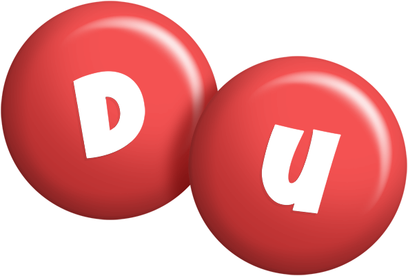 Du candy-red logo