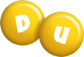 Du candy-yellow logo