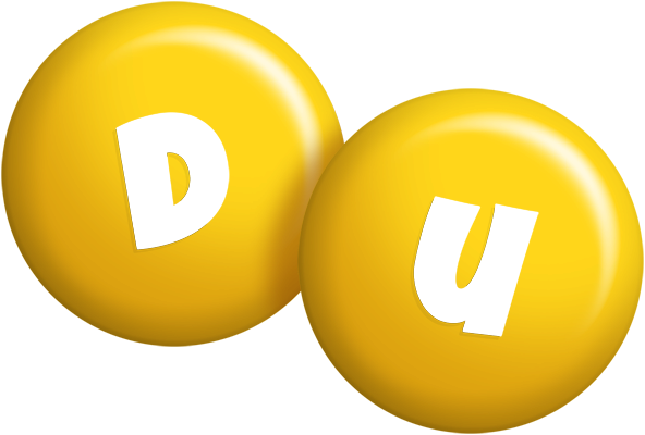 Du candy-yellow logo