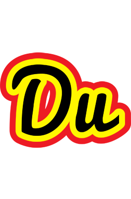 Du flaming logo