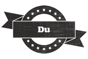 Du grunge logo