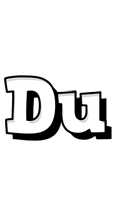 Du snowing logo