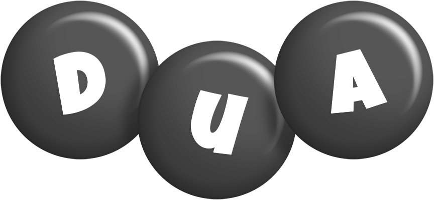 Dua candy-black logo