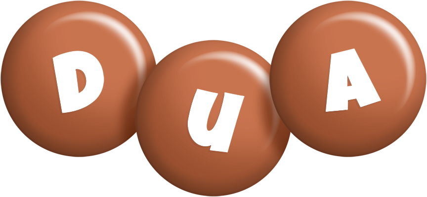 Dua candy-brown logo