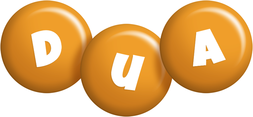 Dua candy-orange logo