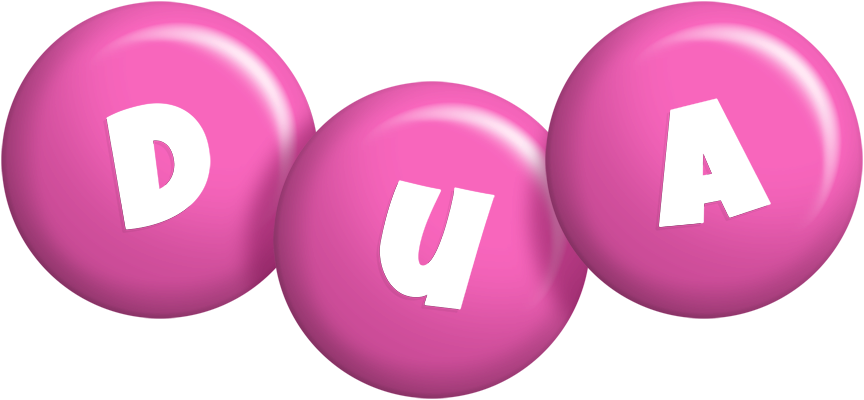 Dua candy-pink logo
