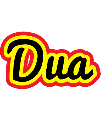 Dua flaming logo