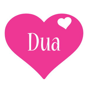 Dua love-heart logo