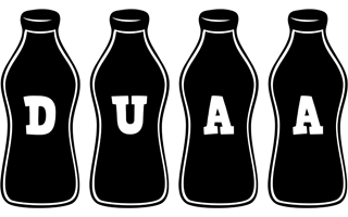 Duaa bottle logo