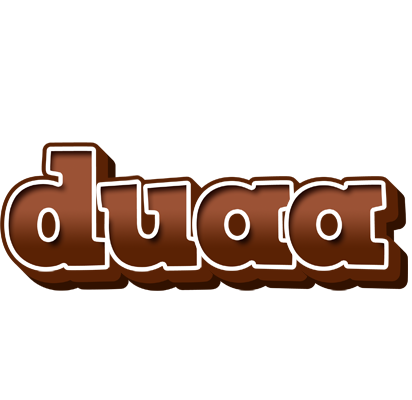 Duaa brownie logo