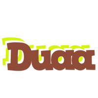 Duaa caffeebar logo