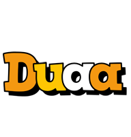 Duaa cartoon logo