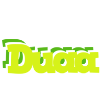 Duaa citrus logo