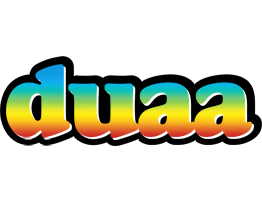 Duaa color logo