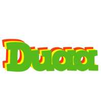 Duaa crocodile logo