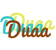 Duaa cupcake logo