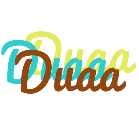 Duaa cupcake logo