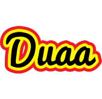 Duaa flaming logo