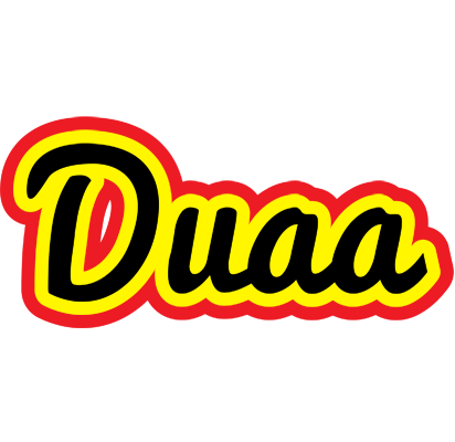 Duaa flaming logo