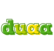 Duaa juice logo