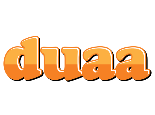 Duaa orange logo