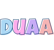 Duaa pastel logo