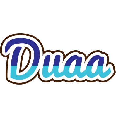Duaa raining logo