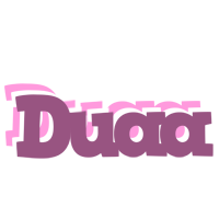 Duaa relaxing logo