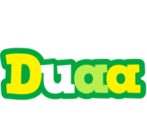 Duaa soccer logo