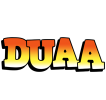 Duaa sunset logo