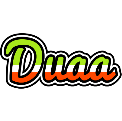 Duaa superfun logo