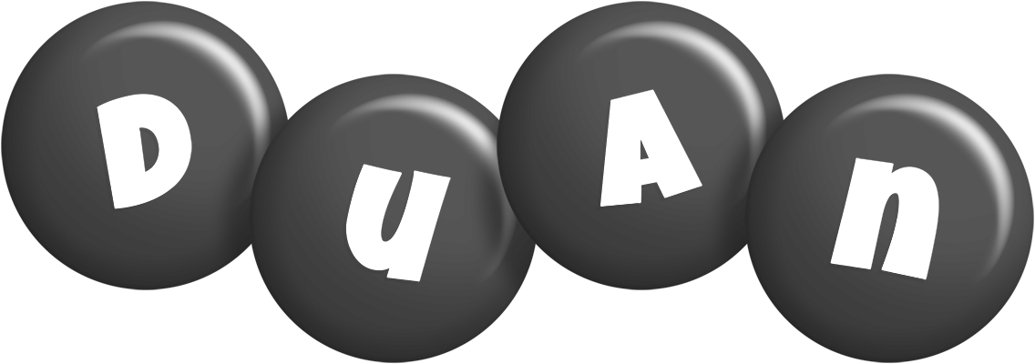 Duan candy-black logo