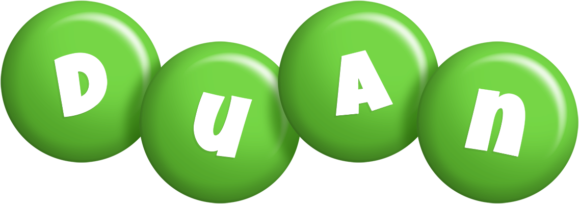 Duan candy-green logo