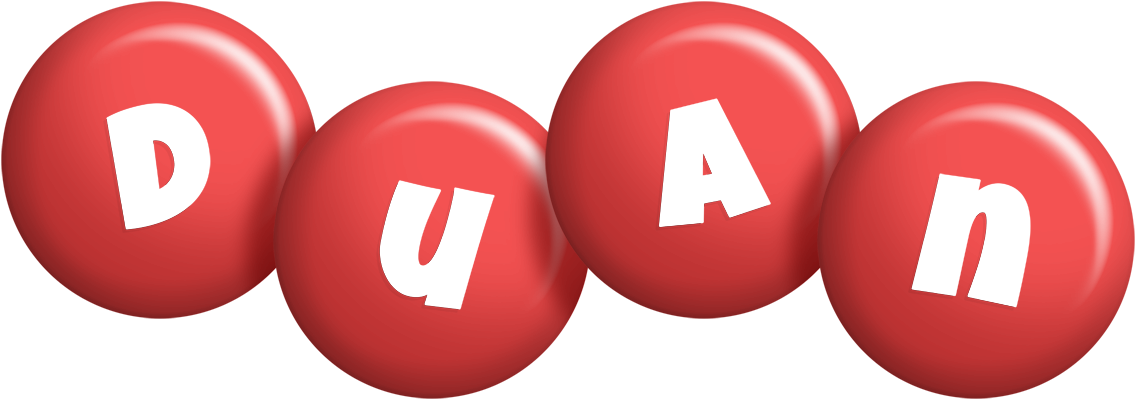 Duan candy-red logo
