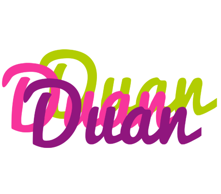 Duan flowers logo