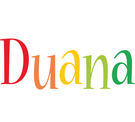 Duana birthday logo