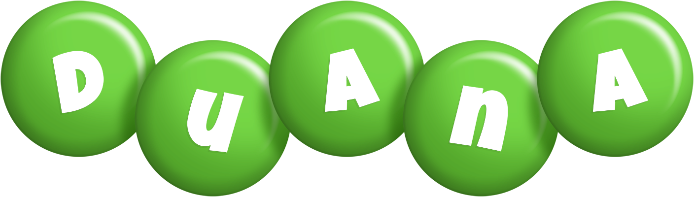 Duana candy-green logo