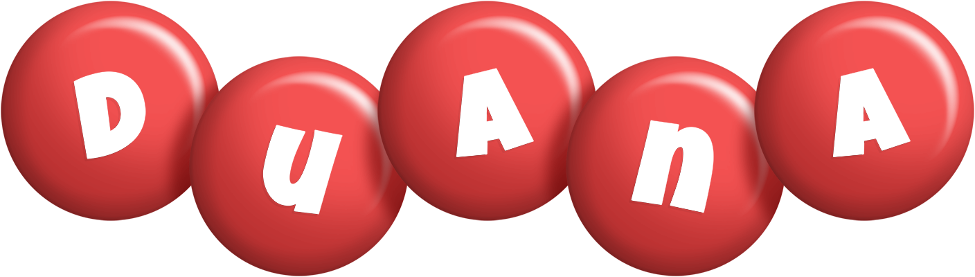 Duana candy-red logo